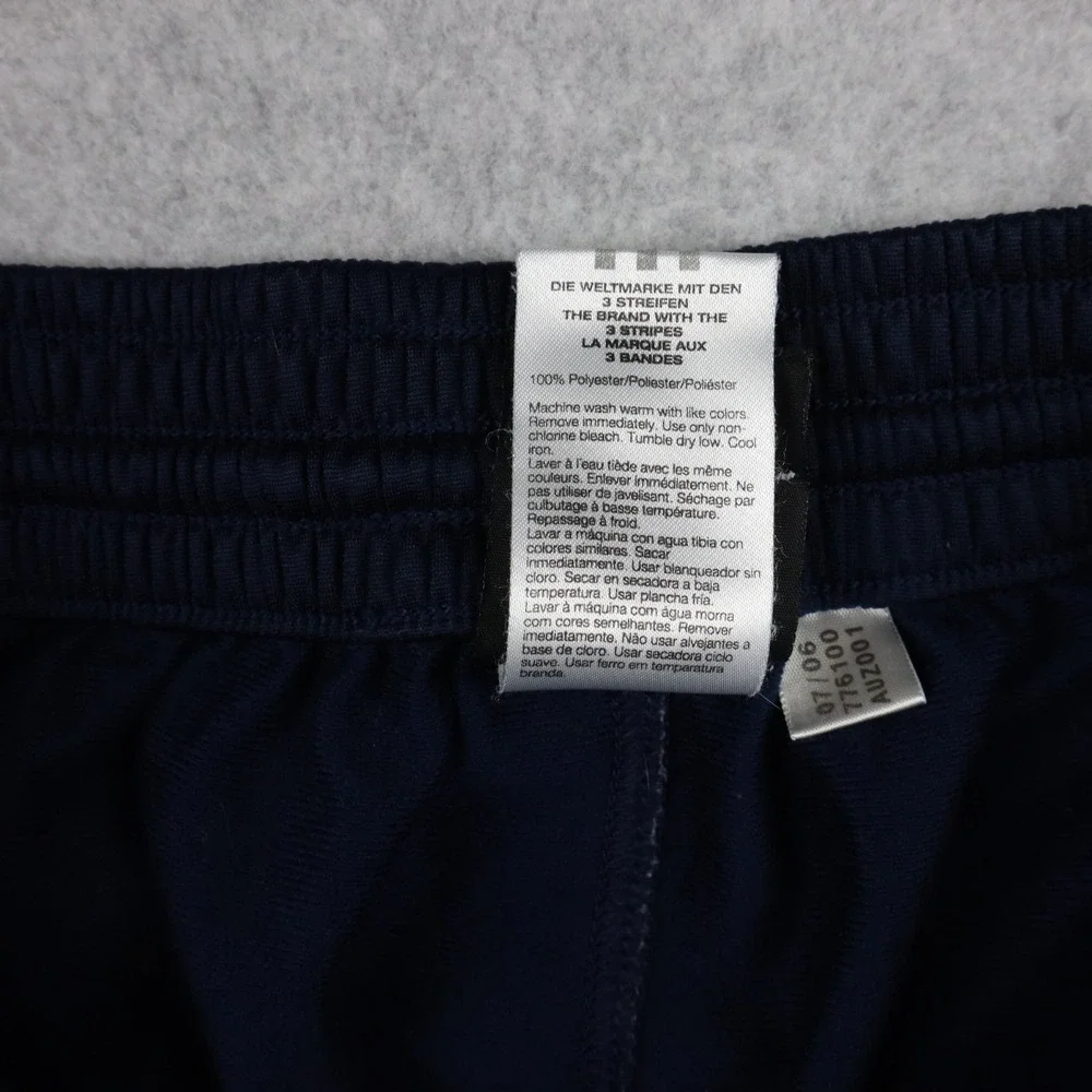 Adidas Pants Mens XL Activewear Track Wide Leg Gym Training Sports Athletic Blue
